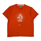 Knvb Nike Football T-Shirt - XL Orange Cotton