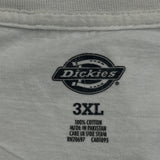 Dickies T-Shirt - 3XL White Cotton