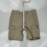 Levis Cargo Shorts - 34W 10L Khaki Cotton