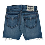 True Religion Denim Shorts - 32W 10L Blue Denim