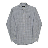 Polo By Ralph Lauren Checked Shirt - Medium Blue Cotton