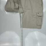 Tommy Hilfiger Cargo Shorts - 36W 9L Beige Cotton