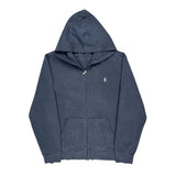 Polo By Ralph Lauren Hoodie - XL Blue Cotton