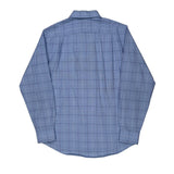 Tommy Hilfiger Checked Shirt - Medium Blue Cotton