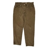 550 Levis Jeans - 36W 30L Brown Cotton
