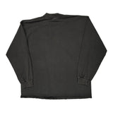 Nike Long Sleeve T-Shirt - 2XL Black Cotton