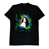 Made In USA Single Stitch Tejano & Country Screen Stars Graphic T-Shirt - Large Black Cotton Blend