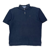 Tommy Hilfiger Polo Shirt - XL Navy Cotton