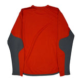 Nike Sphere Long Sleeve T-Shirt - Medium Grey Polyester