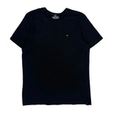 Tommy Hilfiger T-Shirt - Medium Black Cotton