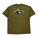 Cayman Islands Hard Rock Cafe Graphic T-Shirt - XL Green Cotton