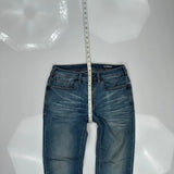 Unbranded Slim Fit Jeans - 32W 30L Blue Cotton