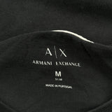 Armani Exchange Slim T-Shirt - Medium Black Cotton