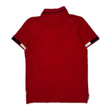 Tommy Hilfiger Slim Fit Polo Shirt - Medium Red Cotton