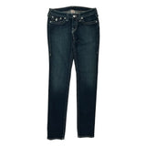 True Religion Skinny Jeans - 30W UK 8 Dark Wash Denim