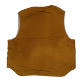 Made In USA Carhartt Vest - 2XL Brown Cotton