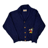 Age 10 Disney Cardigan - Medium Navy Acrylic