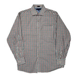 Tommy Hilfiger Checked Shirt - Large Blue Cotton