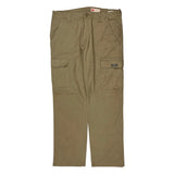 Wrangler Cargo Pants - 34W 30L Khaki Cotton