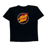 Santa Cruz Graphic T-Shirt - XL Black Cotton