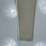 Carhartt Carpenter Trousers - 36W 32L Beige Cotton