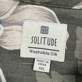 Solitude Short Sleeve Shirt - 2XL Cream Silk