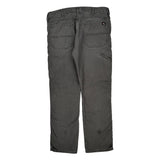 Dickies Carpenter Trousers - 37W 32L Grey Cotton Blend