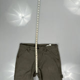 Unbranded Carpenter Trousers - 32W 32L Brown Cotton