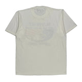 Desert Storm Jerzees Graphic T-Shirt - Large White Cotton
