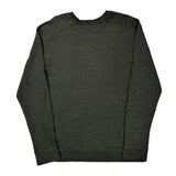 The North Face Sweatshirt - Large Grey Cotton Blend
