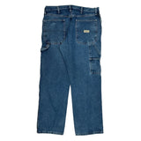 Wrangler Carpenter Jeans - 34W 30L Blue Cotton