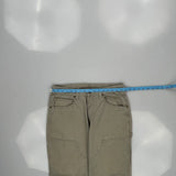 Unbranded Carpenter Trousers - 32W 32L Grey Cotton