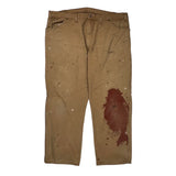 Dickies Carpenter Trousers - 34W 30L Brown Cotton