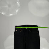 Levis Jeans - 33W 29L Black Cotton