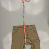 Wrangler Carpenter Trousers - 32W 31L Beige Cotton Blend