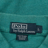 Polo By Ralph Lauren Polo Shirt - Large Green Cotton