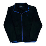 Polo By Ralph Lauren Fleece Jacket - Small Black Polyester