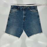 Dickies Denim Shorts - 36W 11L Blue Cotton