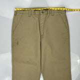 Carhartt Trousers - 38W 30L Beige Polyester Blend