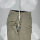 Wrangler Cargo Trousers - 38W 30L Khaki Cotton