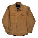 Dakota Grizzly Shirt Jacket - Small Brown Cotton