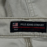 Polo By Ralph Lauren Carpenter Shorts - 30W 11L Beige Cotton