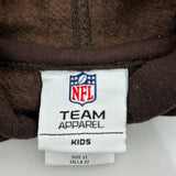 Browns Nfl Football Hoodie - 3XS Brown Cotton