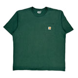 Carhartt T-Shirt - XL Green Cotton