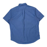 Ralph Lauren Short Sleeve Shirt - Large Blue Cotton