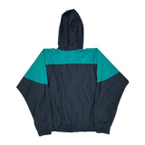 Hooded Columbia Jacket - Large Black Polyester