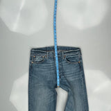 501 Levis Jeans - 32W 35L Blue Cotton