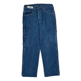 Bulwark Carpenter Pants - 33W 32L Blue Cotton