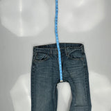 527 Levis Boot Cut Jeans - 32W 34L Blue Cotton
