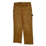 Carhartt Carpenter Trousers - 30W 30L Brown Cotton